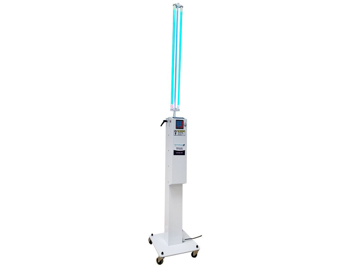 GermAwayUV Mobile UVC Surface Sanitizer with Motion Sensor Shutoff
